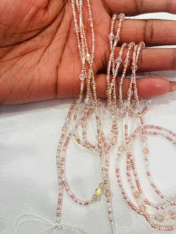 Lovin’ Myself Waistbeads| Traditional Waistbeads| Removable Waistbeads with Clasp| Plus Size Waistbeads