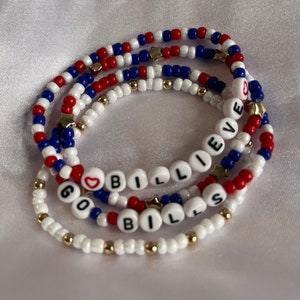 Buffalo Bills Stack Bracelet Set