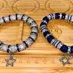 Dallas Cowboy Rhinestone Bracelet