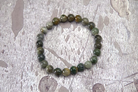 Green Jade Gemstone Bracelet – Prosperity, Harmony & Good Luck