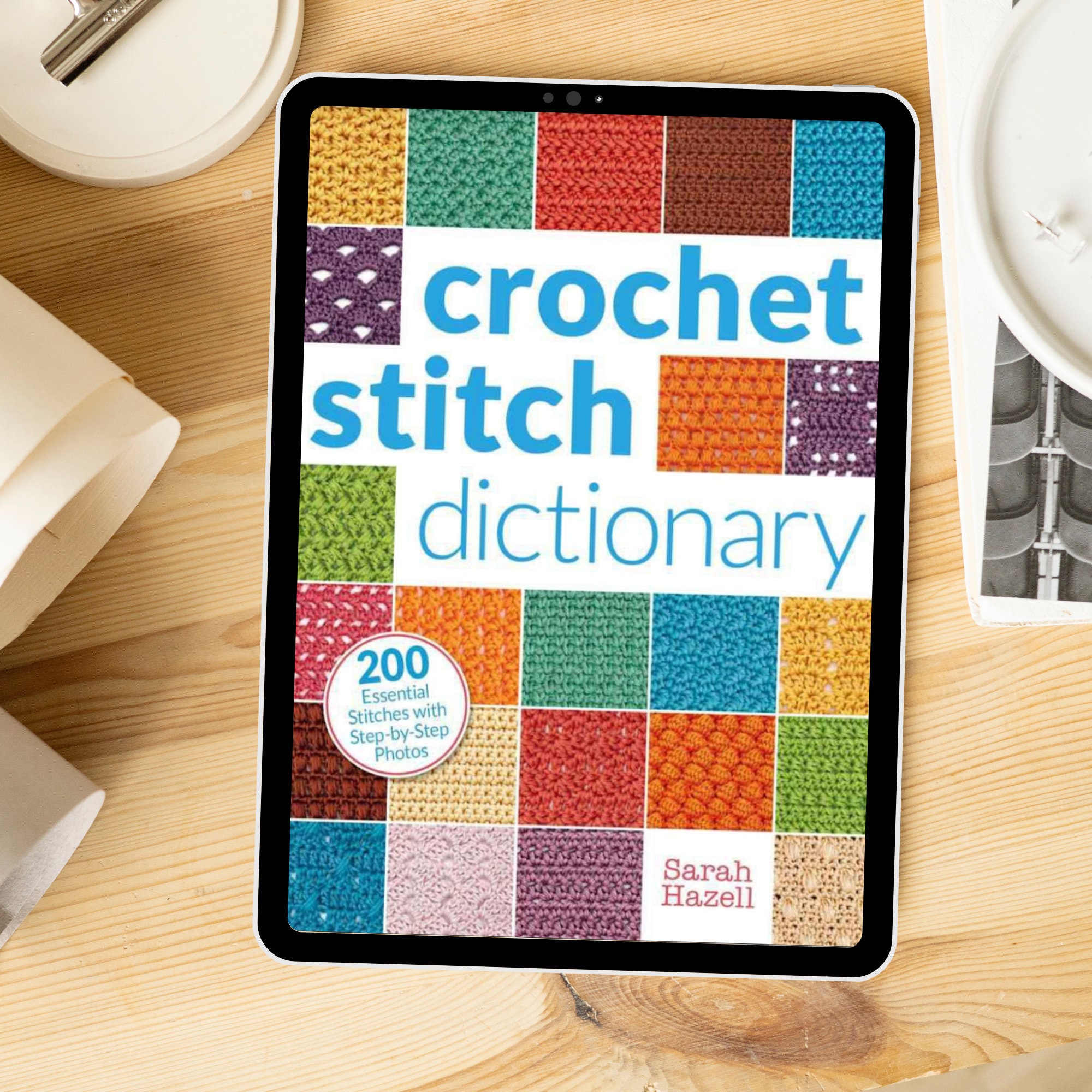 Stream [Read Pdf] ⚡ Crochet Stitch Dictionary: 200 Essential Stitches with  Step-by-Step Photos Full PDF by Lynne Acosta