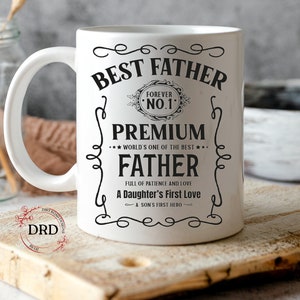 Fathers Day Mug Wrap, Best Father Mug Wrap Sublimation Design, Dad Mug Wrap Png, Funny Dad Mug Wrap, 11oz Mug Design Png, Dad Day Gift Png