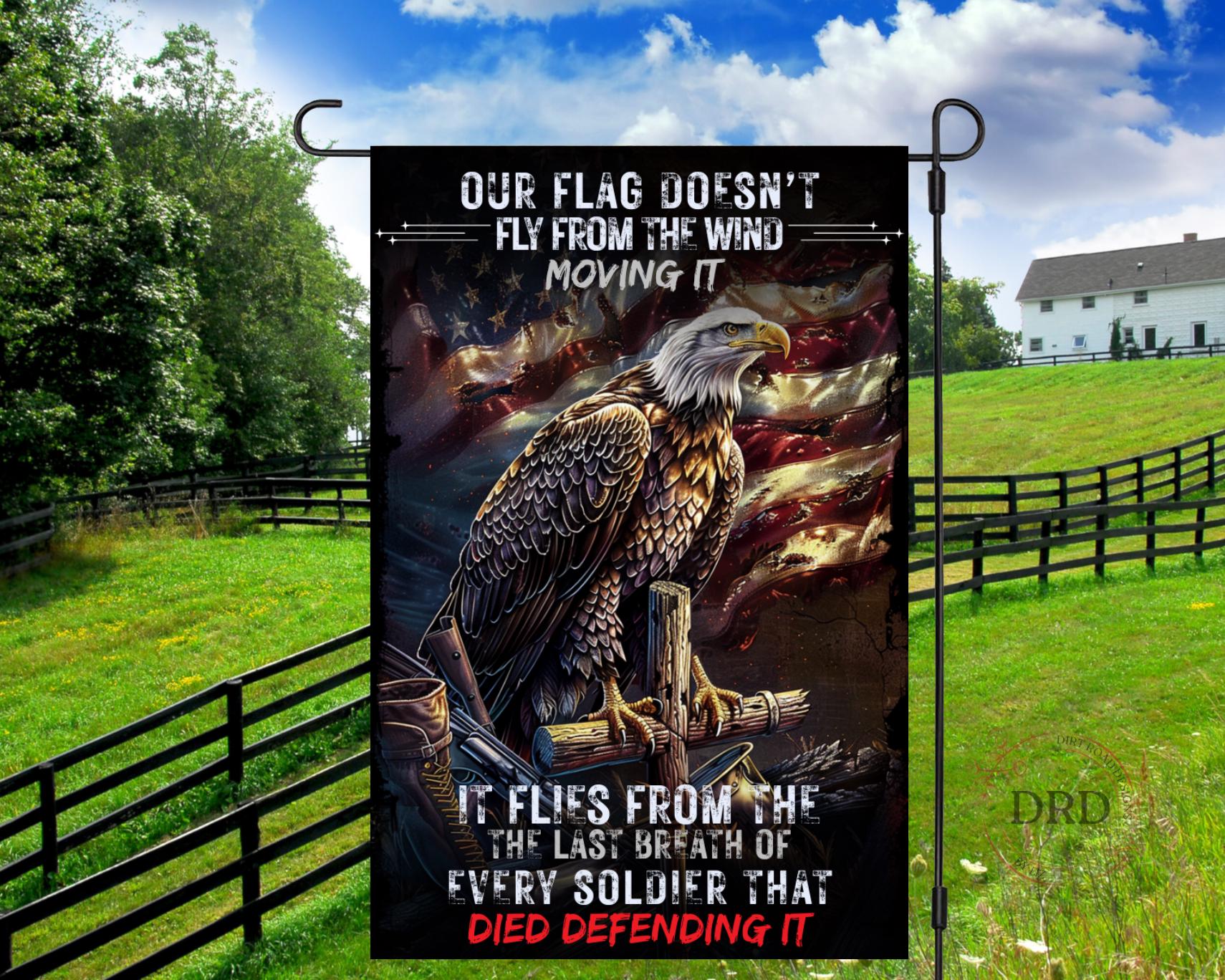 Gartenflagge Für Militärische Veteranen - 'Proud To Have Served' - Doppelseitiger Druck, 31,8 X 45,7 Cm