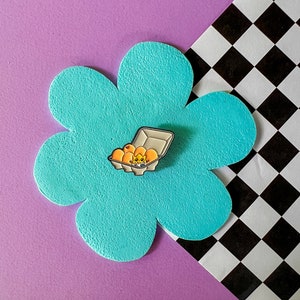 Eggs Up Pin | Egg Pin | Enamel Pin | Lapel Pin | Backpack Pin | Egg Accessories | Unique Pin | Hat Pin | Funny Pin | Cute Gift | Fun Gift