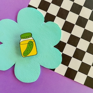 Big Dill Pin | Pickle Pin | Enamel Pin | Lapel Pin | Backpack Pin | Pickle Accessories | Unique Pin |Hat Pin |Funny Pin |Cute Gift |Fun Gift