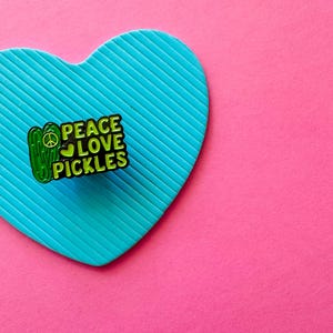 Pickle Pin | Cute Pin | Enamel Pin | Lapel Pin | Backpack Pin | Unique Pin | Funny Pin | Cute Gift | Fun Gift | Pickle Gift | Funny Pickle