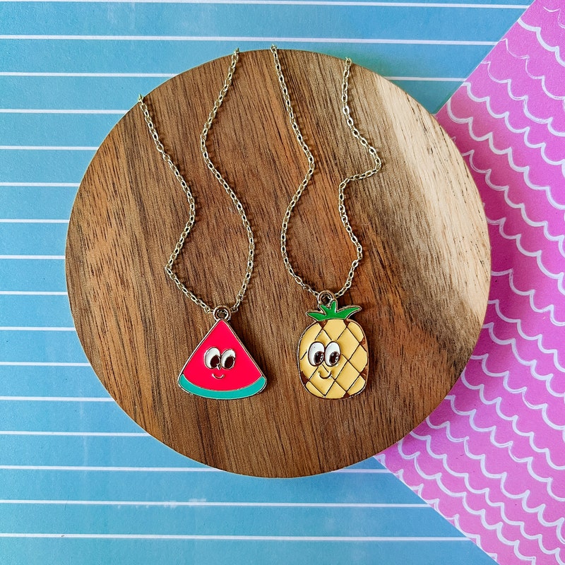 Watermelon Pendant Necklace main image 1