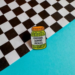Pickle Pin | Cute Pin | Enamel Pin | Lapel Pin | Backpack Pin | Unique Pin | Funny Pin | Cute Gift | Fun Gift | Pickle Gift | Funny Pickle