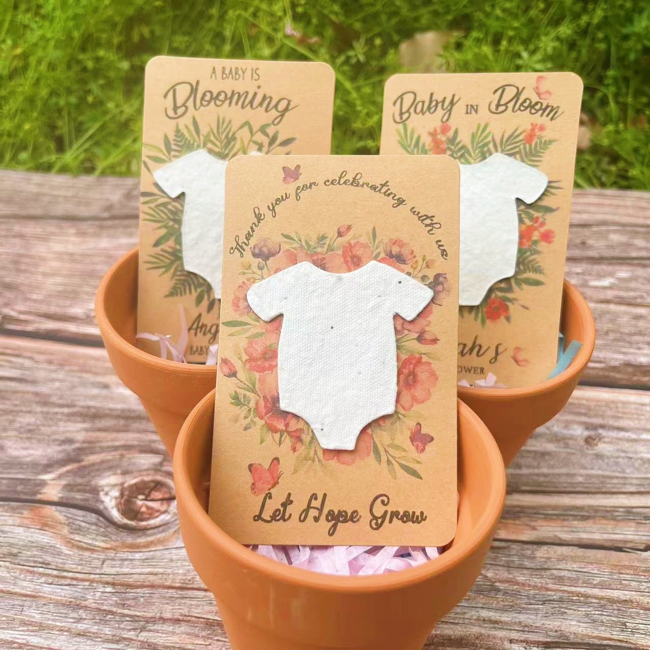 BABIES ONESIE JARDIN POSTCARDS