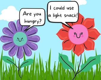 Funny Science Puns Posters, Set of 4, Classroom Decor (PRINTABLE)