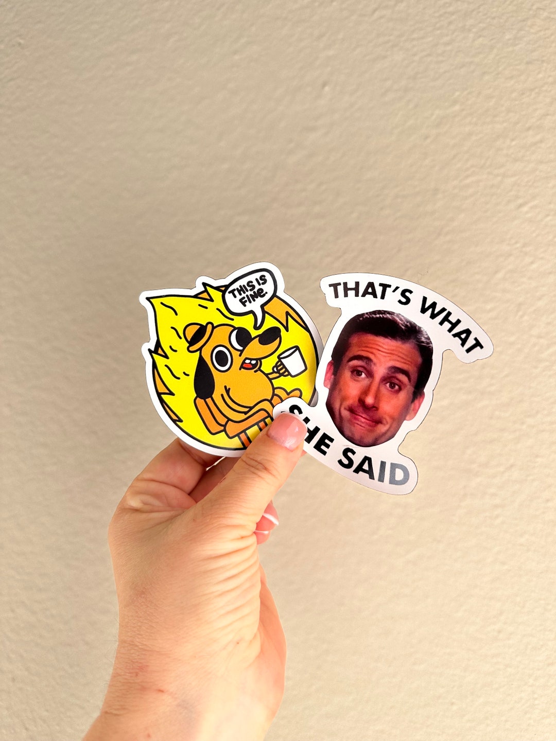 2 Bundle Pack thats What She Said the Office Tv.show Meme Funny