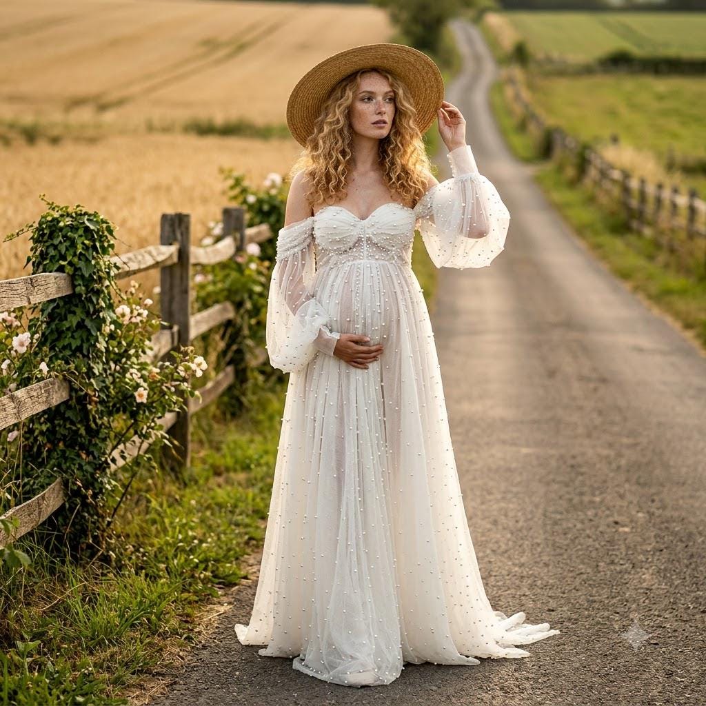 gypsy boho maternity dress Rustic flowy gypsy boho dresses Bodycon Dresses | Mini, type-short-sleeve Please put date of Color:Custom Color(leave a note)
