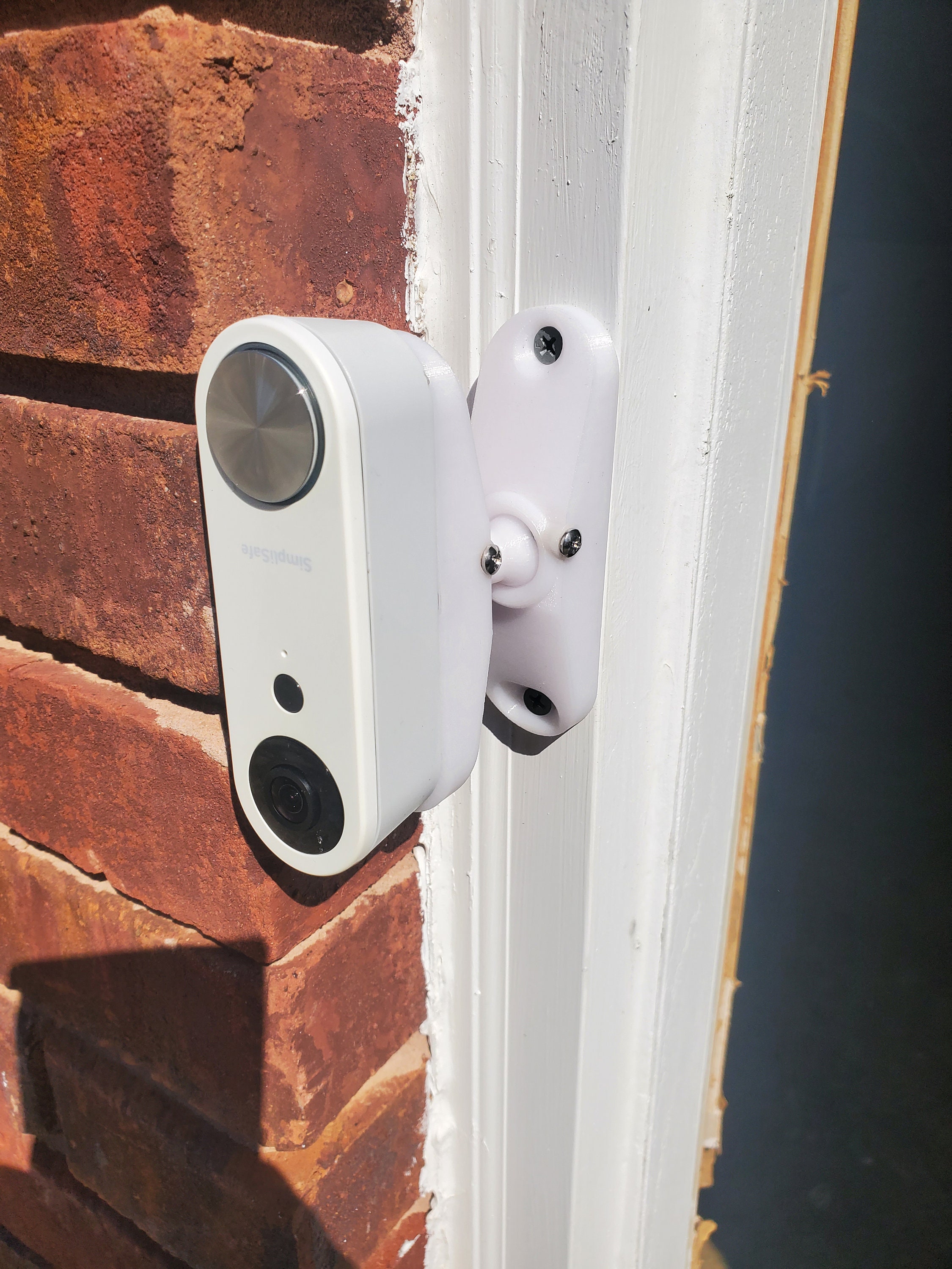 angle mount for simplisafe doorbell