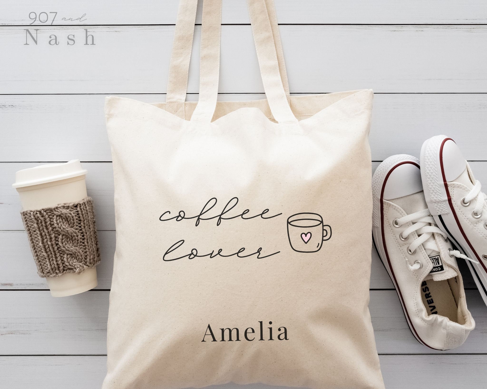 Toby's Beans Coffee Canvas Tote Bag