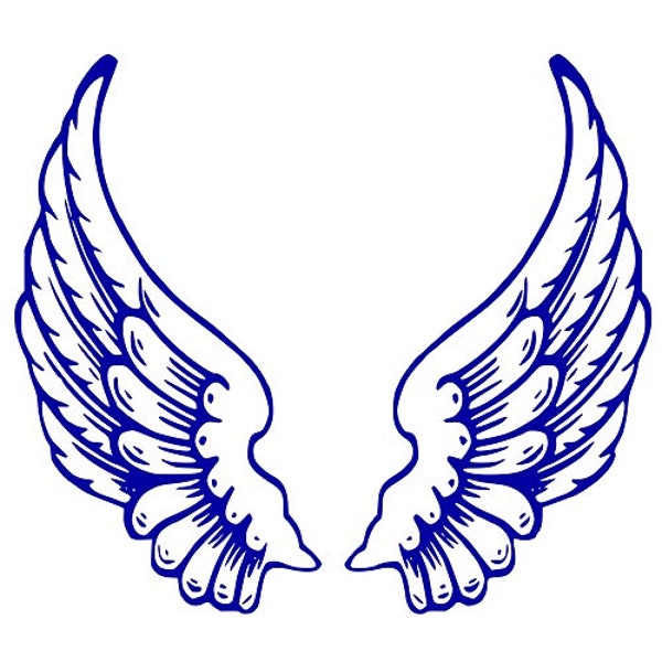 Angel wings, five shades of blue in 3 formats.( svg, png, jpg ). SVG images for cricut. angel wings, svg, png images, art work, Colored SVG