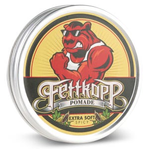 FETTKOPP POMADE Extra Soft SPICY - Cardamom/Laurel - light hold
