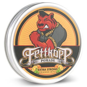 FETTKOPP POMADE Extra Strong CLASSIC - Orange/Mint - heavy hold