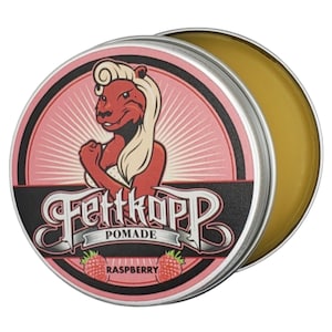 Fettkopp Pomade Raspberry - medium hold - 51g