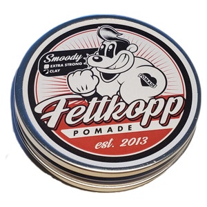 SMOODY - CLAY and POMADE by Fettkopp Pomade - smokey and woody -