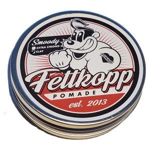 SMOODY - KLEI en POMADE door Fettkopp Pomade - rokerig en houtachtig -