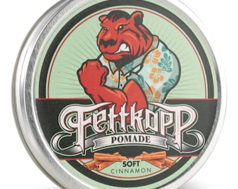 Pomada Fettkopf Soft Classic - Canela/Canela - fijación media