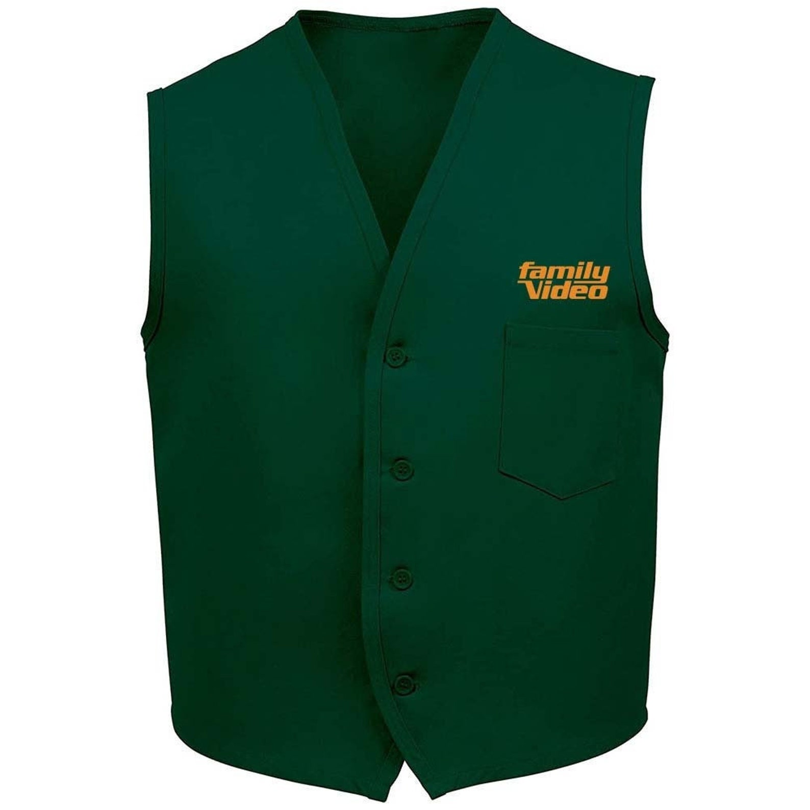 Family Video Vest Uniform Embroidered 80s Stranger Things Etsy