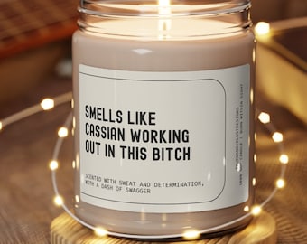 Night Court Theme Candle A Court Of Thorns And Roses Candle Gift ACOTAR Fantasy Collection High Fae Fantasy Gift Sarah J. Maas Series Bookis