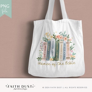 Women of the Bible Books: Pastel Floral Christian PNG, Christian ...