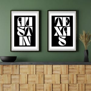 AUSTIN TEXAS PRINTS