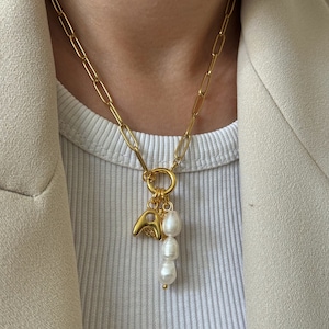 Build Your Own Charm Necklace, Mutli Charm Chain Necklace, Ulink Chain Necklace, Custom Charm Necklace, Vintage Charm Jewelry, DIY Necklace