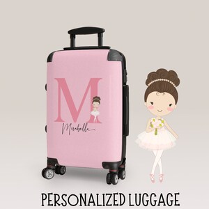 Girls monogram luggage best sale