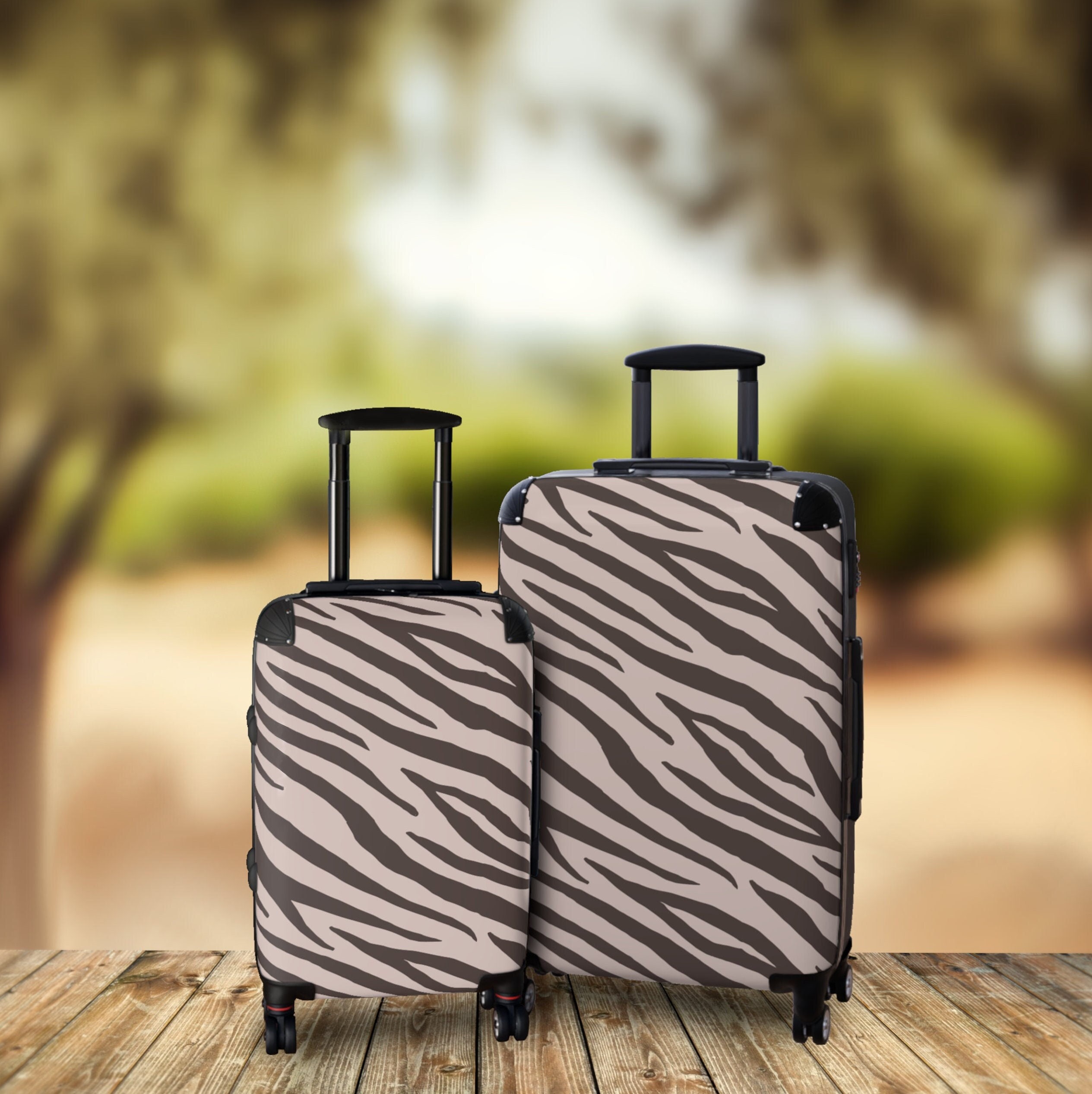 Cute Zebra Panda Travel Duffle Bag for Men Women Moon