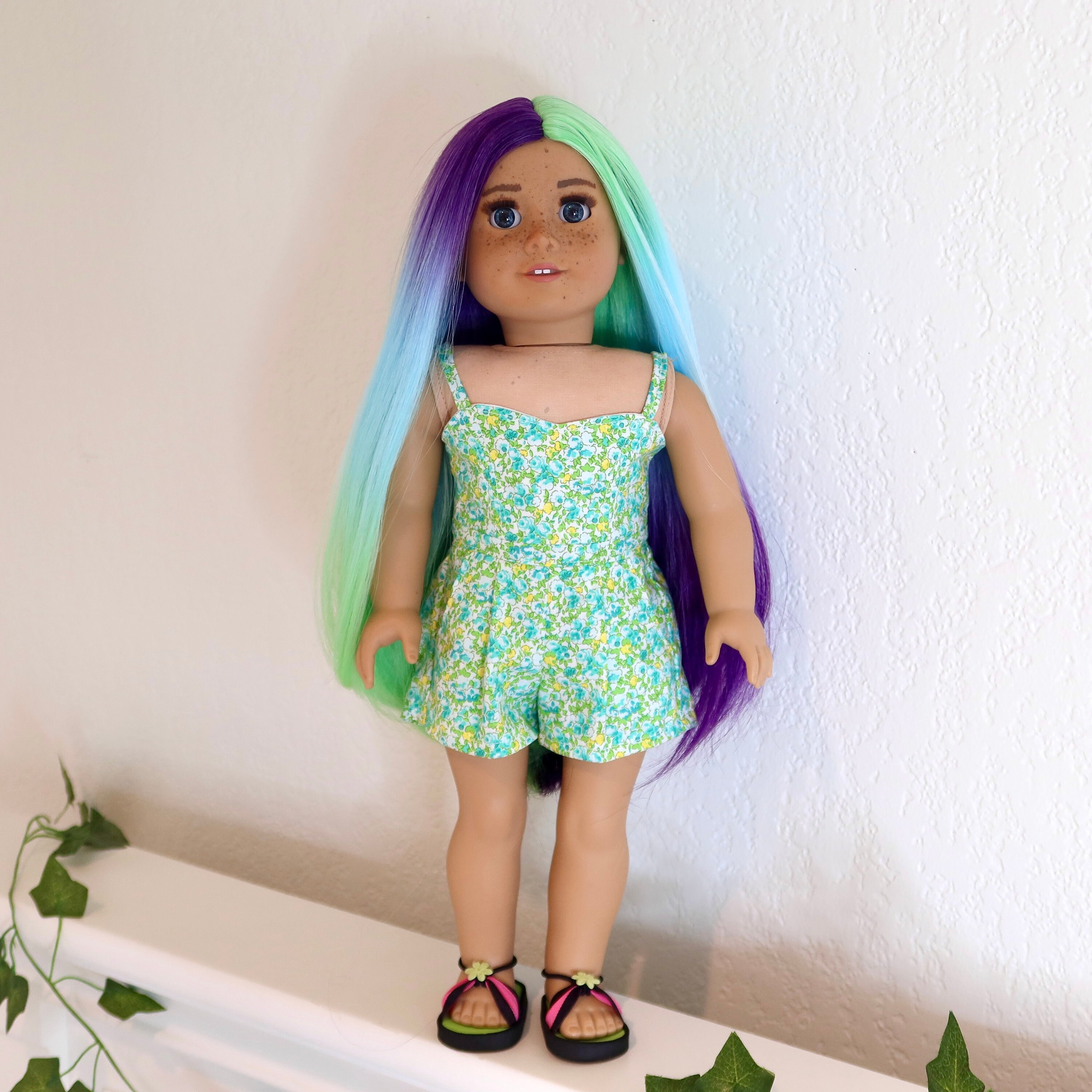 American Girl Doll Wig “Cotton Candy Fantasy”