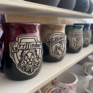 Handmade Wizarding House Movie Inspired Coffee Mug