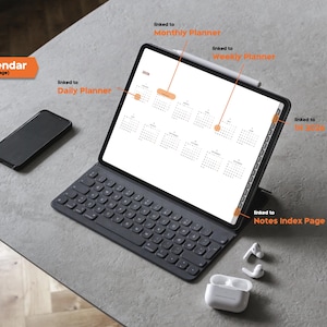 2026 Hobonichi Inspired Digital Planner (landscape) – Minimalist ...