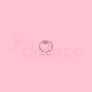 Tomato Semi-Permanent Tattoo (Set of 2)