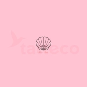 Shell Semi-Permanent Tattoo (Set of 2)