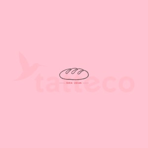 Baguette Semi-Permanent Tattoo (Set of 2)