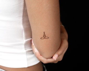 Tatuaje semipermanente con símbolo de madre e hijo (juego de 2)