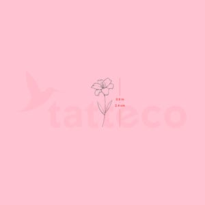 Lily Semi-Permanent Tattoo (Set of 2)