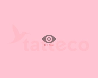 Nazar Evil Eye Semi-Permanent Tattoo (2er Set)