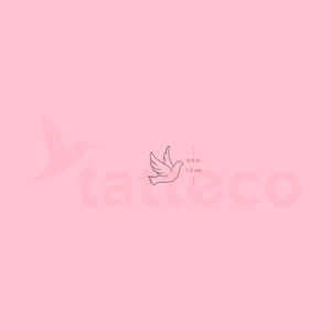 Dove Of Peace Semi-Permanent Tattoo (Set of 2)