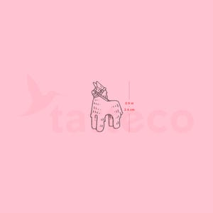 Piñata Semi-Permanent Tattoo (Set of 2)
