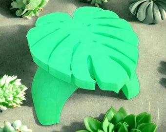 Eco-Friendly Monserta Stand - Unique 3D Printed Design, Ideal for Displaying Plants, Great Gardening Enthusiast Gift