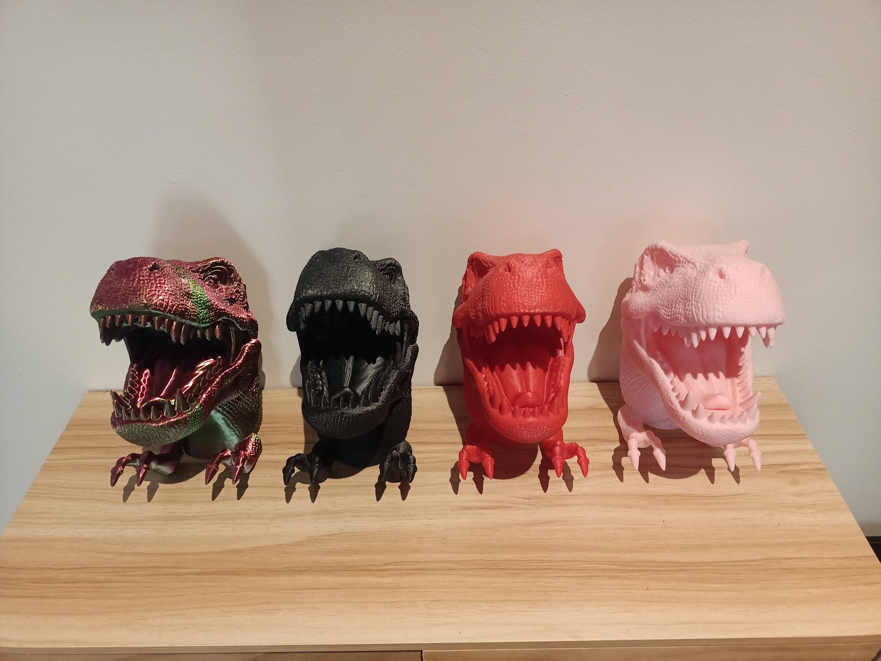 T rex cheap head toy