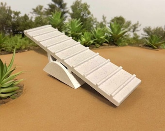 Hermit Crab Seesaw 3D Printed Toy, Creative Pet Habitat Decor, Ideal Crab Lover Gift