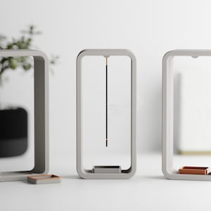 Modern Incense Holder – Minimalist 3D Printed Design | Stylish Home Aromatherapy Accessory