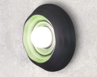 Applique murale imprimée en 3D, Lampe LED rechargeable, Idéal pour les locataires