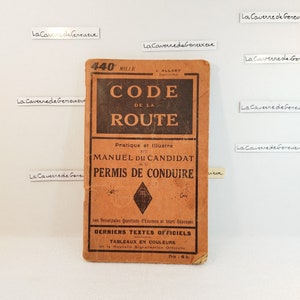 Vintage snelwegcode 1938/oranje boekje/decreet 1937/J Allary/automibilistgids/rijbewijs verkrijgen/borden/verkeer