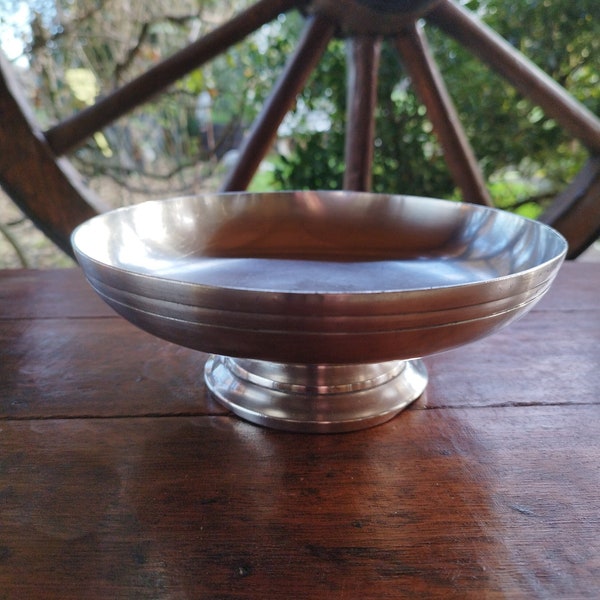 Vintage white metal fruit cup stamped Félix Frères/silversmith in Toulouse/stamped/professional hotel supply/tableware